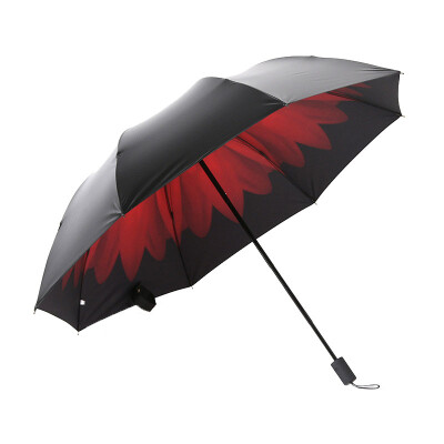 

【Jingdong Supermarket】 Parkson Yang umbrella black umbrella black rubber sunny umbrella sun umbrella anti-ultraviolet sun sun umbrella lady 5384 Dai purple