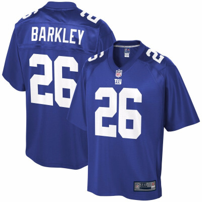 

Mens New York Giants Saquon Barkley Nike Royal 2018 NFL Draft First Round Pick Game Jersey