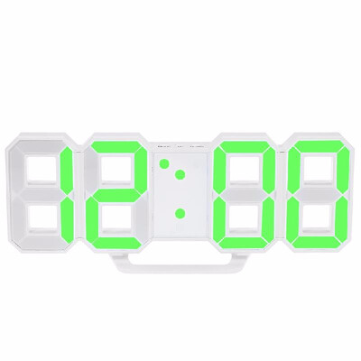 

Multifunctional Large LED Digital Wall Clock 12H24H Time Display With Alarm And Snooze Function Adjustable Luminance