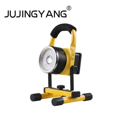 

JUJINGYANG 312 rechargeable LED spotlight remote glare 30W zoom projection lamp outdoor camping fishing dedicated