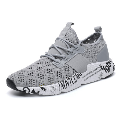 

Damaizhang Men Soft Breathable Casual Sport Running Shoes Fashion Mesh Lace Up Sneaker