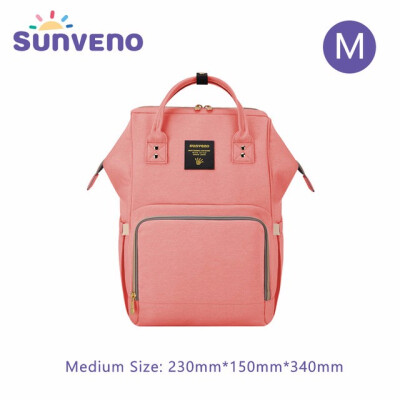 

Sunveno Brand Fashion Women Men Neutral School Bag Backpack Bag Waterproof Bag Travel Backpack Zipper Bag for Stroller Size M S