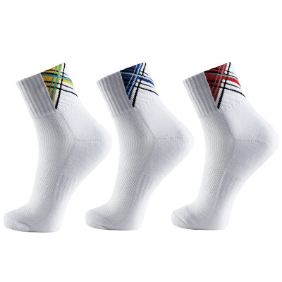 

Tai Ang TAAN professional sports socks badminton socks to help men's towel at the end of sports socks T-343 three pairs of