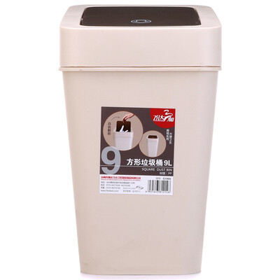 

Jingdong supermarket Feida three&European trash cans 9L G1950