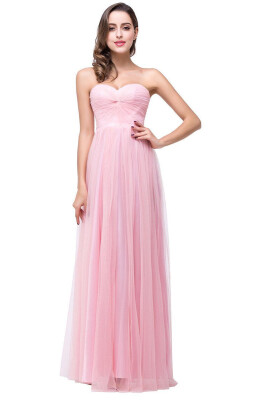 

Evening Long Prom Dress Formal Party Gown A-line Bridesmaid Ball Gown