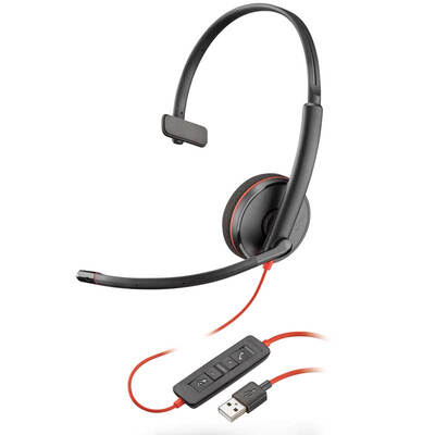 

Plantronics C3210 USB Headset Headset Noise Reduction Microphone With Microphone