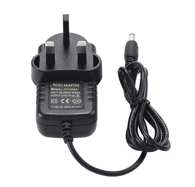 

COOLM AC 100V-240V to DC 12V 2A Converter Adapter Power Supply Adaptor US EU AU UK Plug 55mm x 21-25mm High Quality with IC