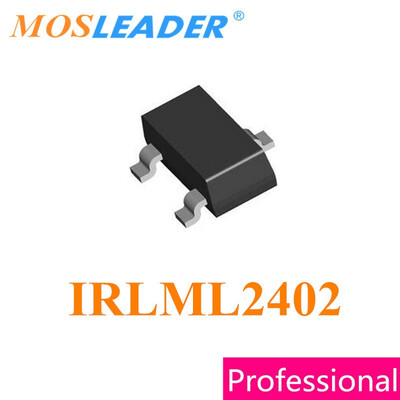 

Mosleader SOT23 IRLML2402 1000PCS 3000PCS N-Channel 20V IRLML2402TRPBF IRLML2402TR IRLML2402PBF Made in China High quality