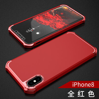 

Goowiiz Phone Case For Iphone 78X Fashion Plating Matte Hard PC Hybrid Prevent falling Full Protection