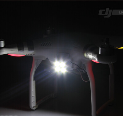 

RCstyle 4 Large LED Head Light Lamp for DJI Phantom 3 Quadcopter