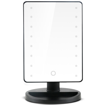 

【Jingdong Supermarket】 Mika (MECOR) square LED makeup mirror with light desktop square mirror creative gift dressing mirror 1828