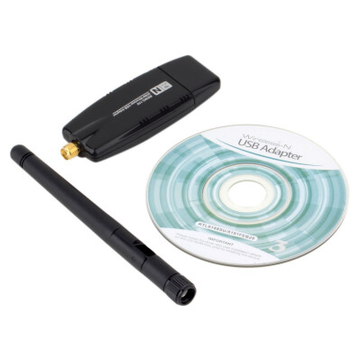 

300Mbps USB Mini Wireless Network LAN Adapter Card WIFI 802.11n/g/b Antenna