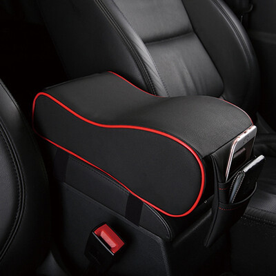 

LUNDA Car Memory Foam Armrest Pad Universal Arm Rest Box Pads Super Soft Auto Armrests Covers Protective Case Pad for VWBMWAUDI