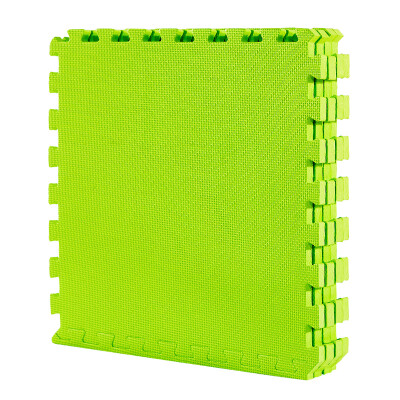 

Mingde Meitoku 606020cm 4 pieces green thickened cross pattern mat PE foam crawling mat baby climbing mat childrens mosaic mat