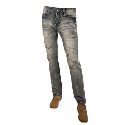 

Zogaa Hot New European Mens Jeans Pants Fashion Holes