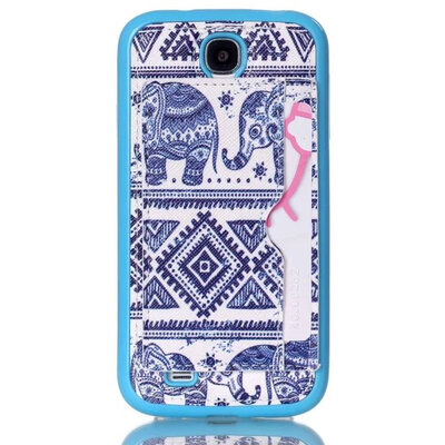 

MITI Luxury PU Leather Material Case For Samsung Galaxy S4 i9500 Phone Case Cover With Card Slot Stand