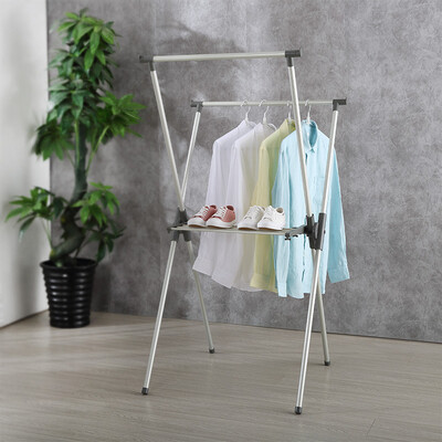 

Yipin home YIPIN X type floor drying rack drying rack simple X-type hanger balcony bedroom indoor&outdoor removable drying rack LS1373 Yi X-type drying rack