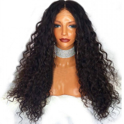 

Clymene Hair 13x6 Deep Part Middle Part Curly Lace Front Wigs Human Hair Pre Plucked Virgin Brzilian Wigs for Black Women