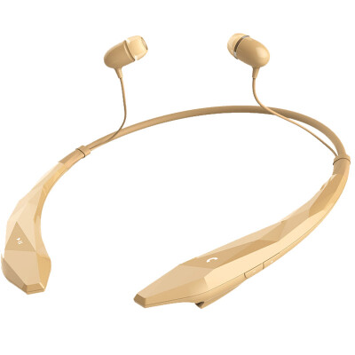 

LEIMAI LM-E2 Bluetooth Headset In-Ear Music Headset Wireless Sports Stereo Bluetooth Headset Neck-style Collar-style Universal Gold