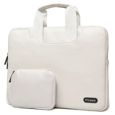 

Phlees Computer Bag 13.3 "Sunshine Series Apple Lenovo ASUS Dell Handheld Notebook Bags Cabinet Bag MacbookPro / Air Set Orange