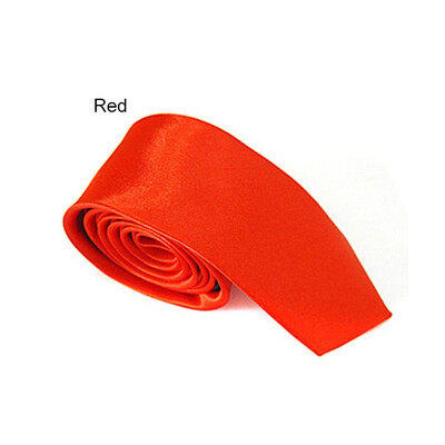 

Hot Sale Fashion Casual Slim Tie Men&39s Solid Color Skinny Necktie Formal Wedding Party Ties