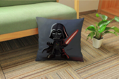 

Cntomlv Cartoon cotton Linen wars decorative cushion cover Sofa Throw Pillow Cover case Chair Car home living room decoration gift