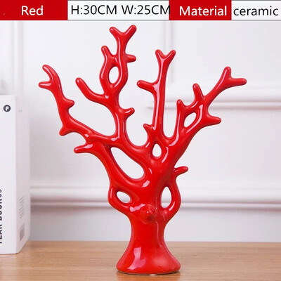

Nordic ceramic money tree figurines creative modern home decorations accessories living room study mascot ornaments wedding gift