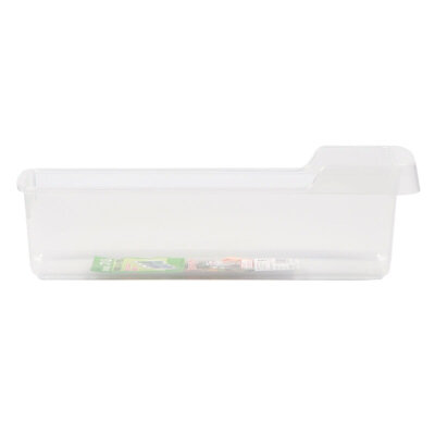 

【Jingdong Supermarket】 SANADA imported kitchen finishing storage box long thin plastic storage box white