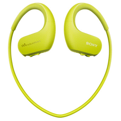 

Sony SONY wearable sports waterproof headset mp3 player WS413 lemon green 4G