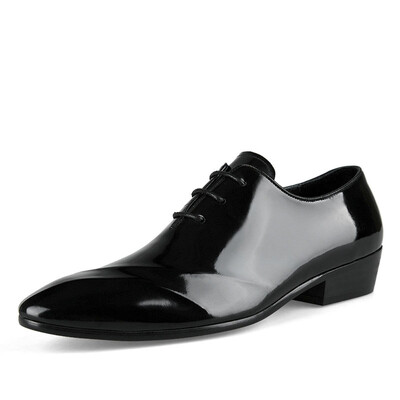 

ZERO business dress shoes British men&39s shoes first layer of leather pointed lace wedding shoes men&39s business shoes 93057 black 39 yards