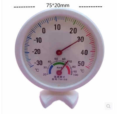 

10PCS TH108 Digital Thermometer Hygrometer Fridge Freezer Temperature Sensor Humidity Meter Detector Indoor Gauge Instruments
