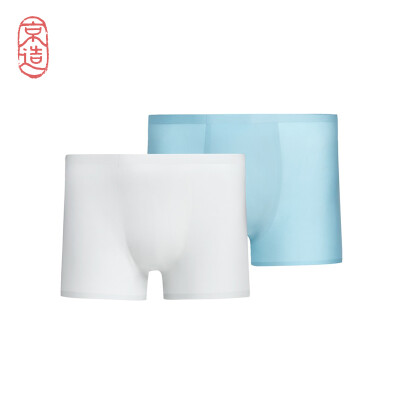 

JINGZAO Mens boxer underwear Light Breathable underwear for men 2 packs