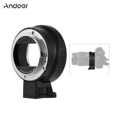 

Andoer EF-NEX IV High Speed Electric Lens Mount Adapter Ring AF Auto Focus Auto Aperture Exposure Adjustable Anti-shake for Canon