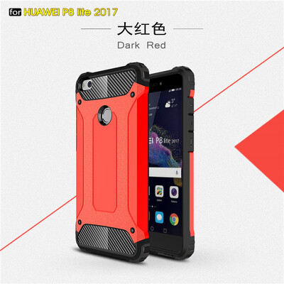

Goowiiz Phone Case For Huawei P8 Lite 2017P9 Lite 2017GR3 2017Honor 8 Lite King Kong Armor Fashion Bumper PC TPU