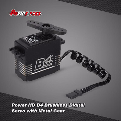

Power HD B4 25KG High Torque Brushless Digital Servo with Metal Gear for 3DF3A RC Airplane Car Helicopter