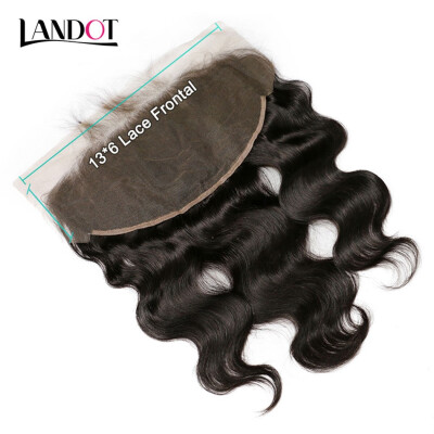 

9A Ear to Ear 13x6 inch Full Lace Frontal Closure Malaysian Body Wave Virgin Hair Closure Malaysian Straight Human Hair Closures