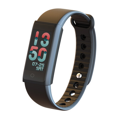 

Smart Wristband Blood Pressure Blood Oxygen Monitor Remote Camera Sedentary Reminder With Color Screen IP65