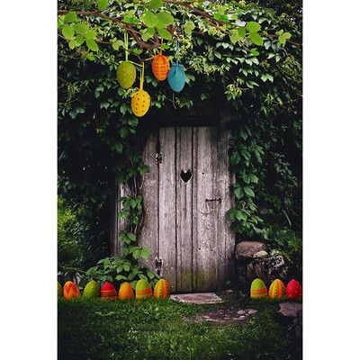 

Small Cottage in the Mountain Background 57FT Vinyl Fabric Cloth Digital Printing Photo Studio Backdrop -3053