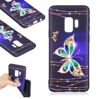 

BEFOSPEY Painting Relief Protective Soft TPU Case For Samsung Galaxy S9201858
