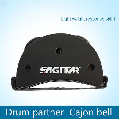 

New Elliptical Cajon Box Drum set Foot Tambourine Partner Percussion Instruments Cajon Bell Pedal Guitar Parts Accessories Drums