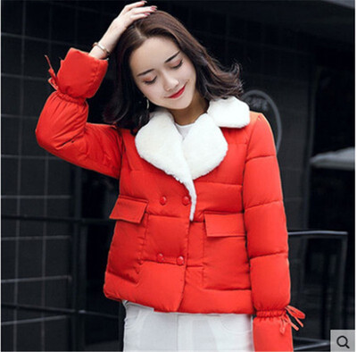 

Womens Short Cotton Padded Fashion Jacket Cotton Coat Autumn&Winter New Arrival