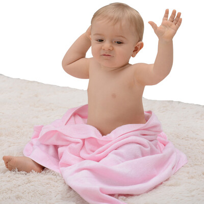 

[Jingdong Supermarket] Yeah's (Baby) baby bamboo fiber towels four seasons 140x70cm neonatal soft skin care bath towel pink