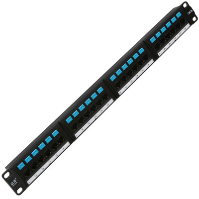 

Shanze (SAMZHE) BL5-24 CAT5e ultra-five high-end engineering gold-plated version of 24-port network patch panel / cabinet patch panels