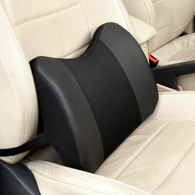 

Jingdong Supermarket] card ornaments car headrest lumbar comfort massage waist pillow CS-24122 black