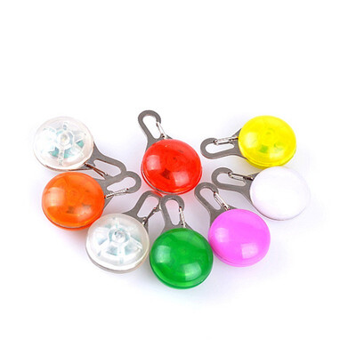

Bright Dog Pet LED Night Safety Flash Light for Collar Push Button Switch Flashing Pet Dog Collar LED Glowing Collar Accessorie