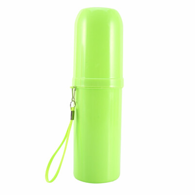 

Cntomlv 4 Colors Portable Utility Toothbrush Holder Tooth Mug Toothpaste Cup Bath Travel Accessories Set Toothbrush Case