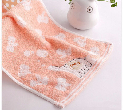 

Cntomlv hot sale elephant cotton child towel Hand Towel wholesale Home Cleaning Face for baby for Kids High Quality Bath Towel Set