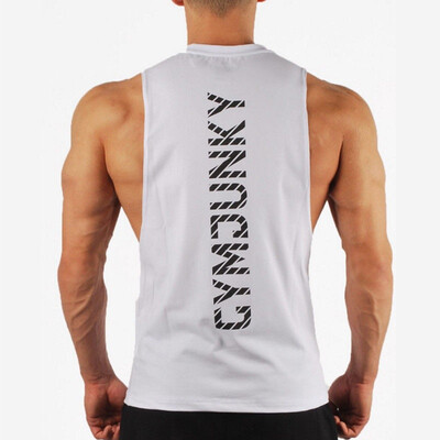 

Men Muscle Bodybuilding Sleeveless Shirt Tank Top Gym Singlet Fitness Sport Vest