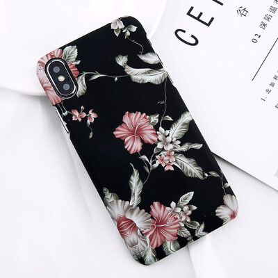 

Strawberry Flower Phone Case Pineapple Back Cover Hard PC Case For iPhone 8 7 6 6s Plus