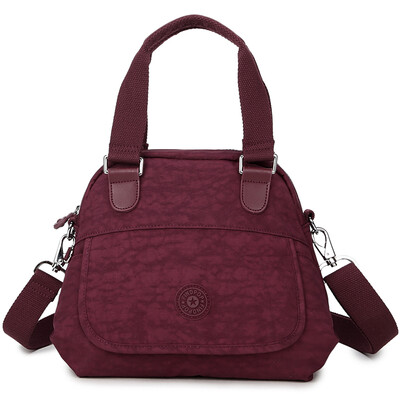 

Findpop handbag canvas handbag female nylon shell bag F12 colorful Hericium